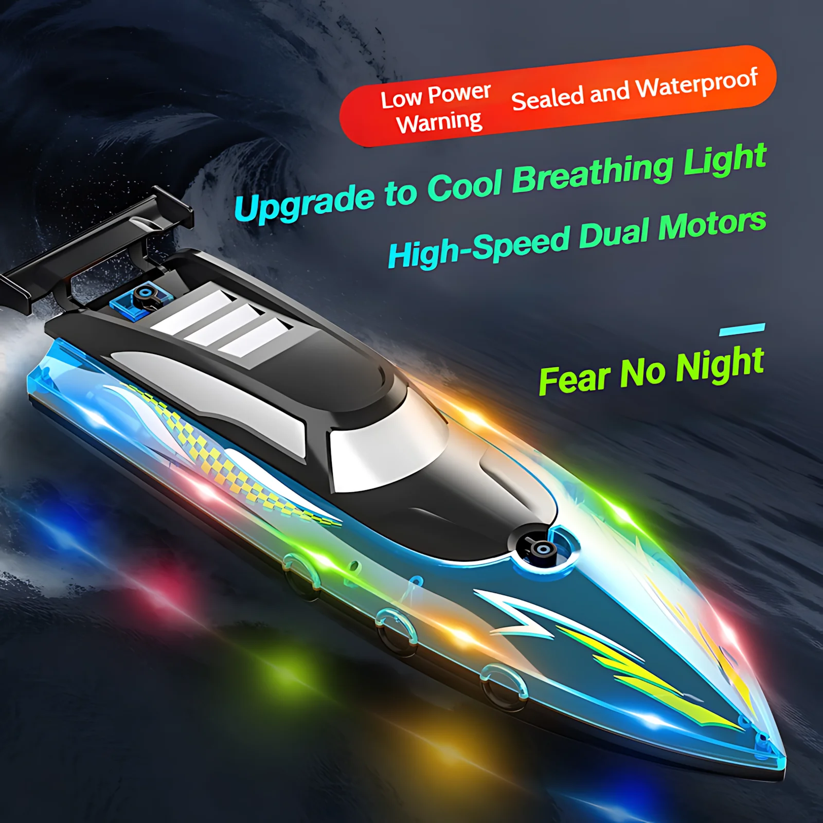 Rc Hobby Grade Boat - Bateau RC à grande vitesse avec