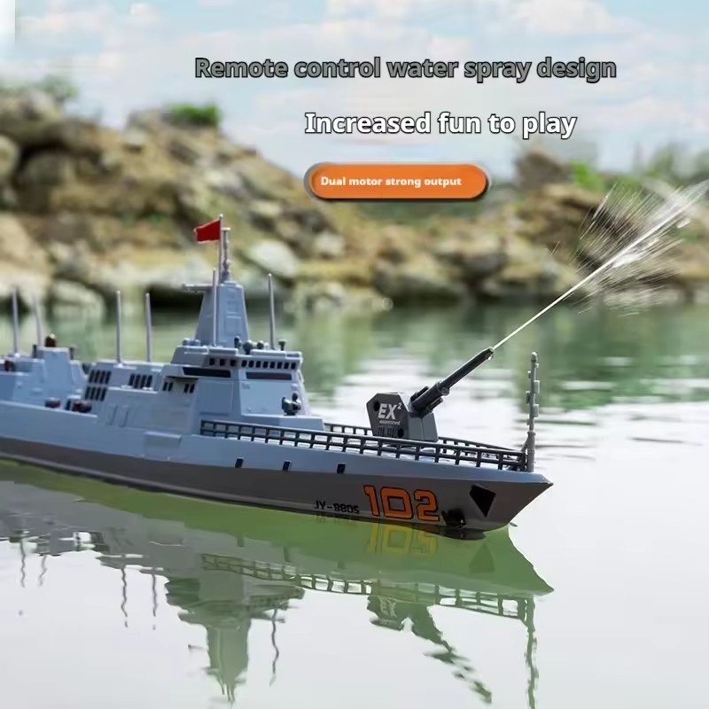 NOUVEAU Destroyer RC à grande  - Rc Hobby Grade Boat avis et prix