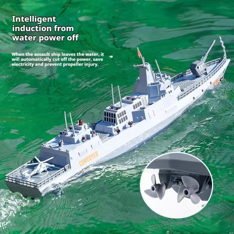 NOUVEAU Destroyer RC à grande  - Rc Hobby Grade Boat avis et prix