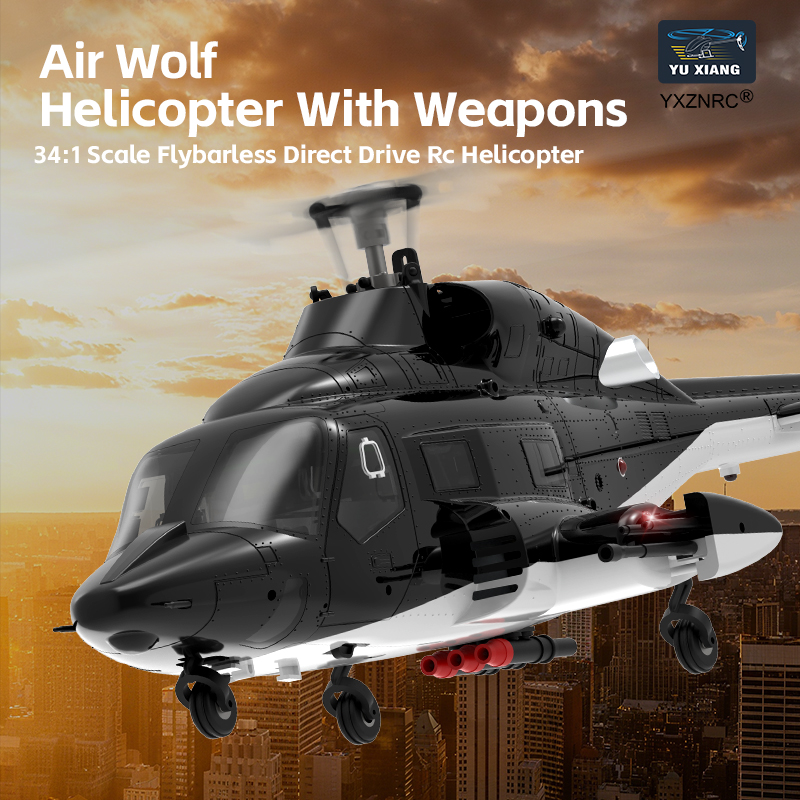 Hélicoptère RC Yuxiang F02 Air - Rc Hobby Airwolf avis et prix