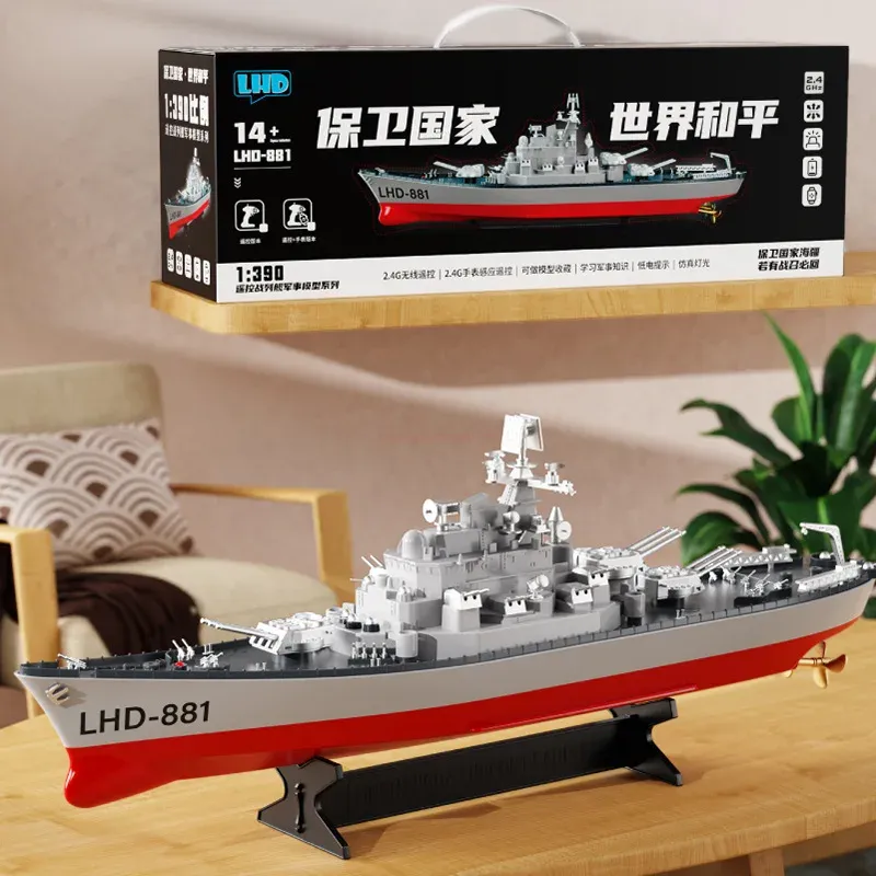 Grand navire de guerre télécom - Rc Hobby Grade Boat avis et prix