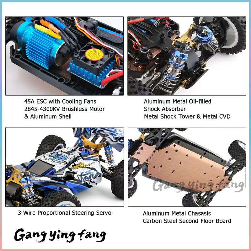 Wltoys-V8 1/12 124017G voiture - Rc Drift Car Brushless avis et prix