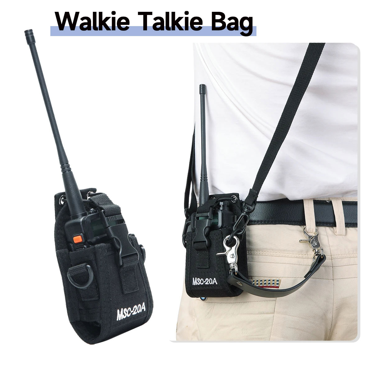 Pochette tactique pour talkie- - Rc Drift Car Brushless avis et prix