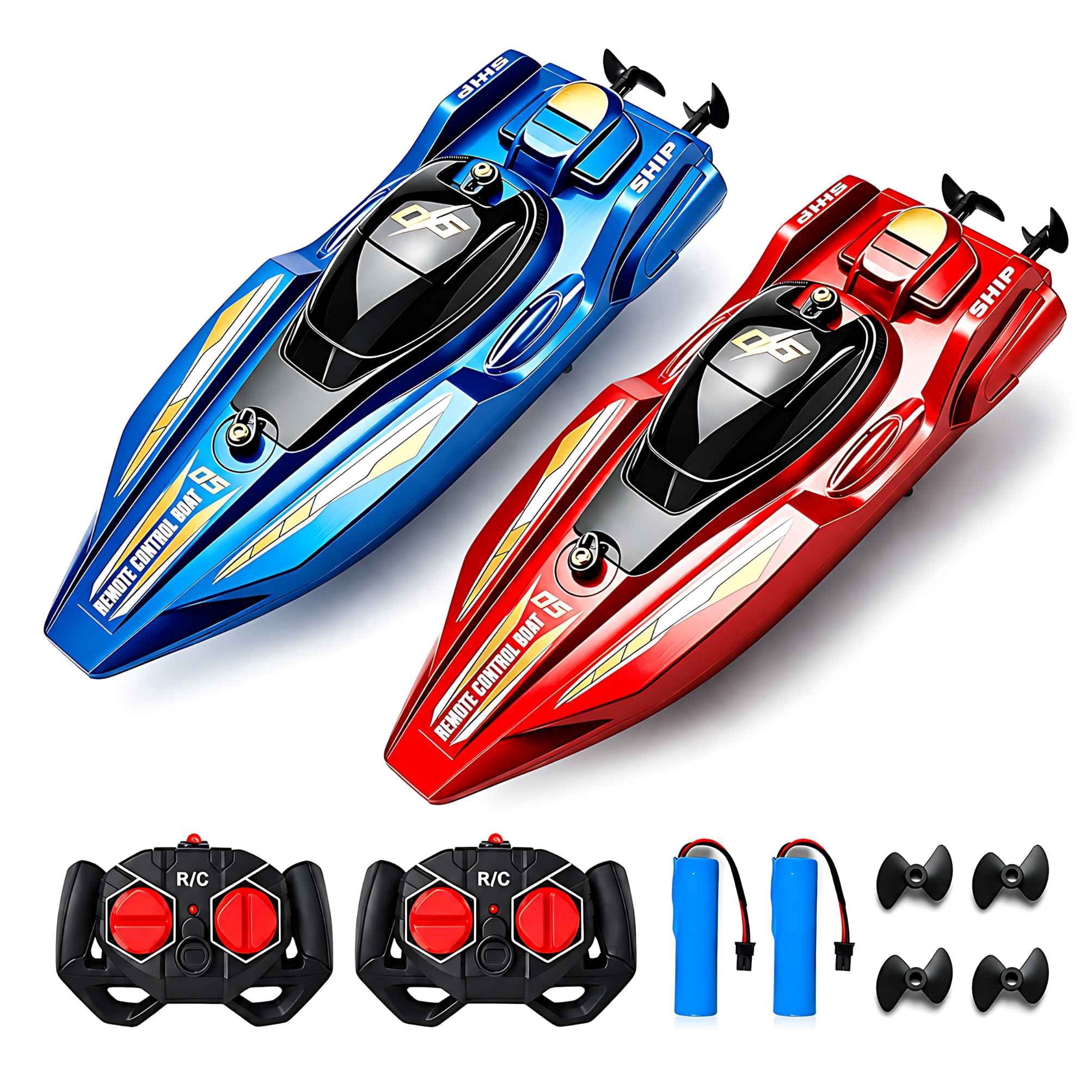 Ensemble de 2 bateaux télécomm - Rc Hobby Grade Boat avis et prix
